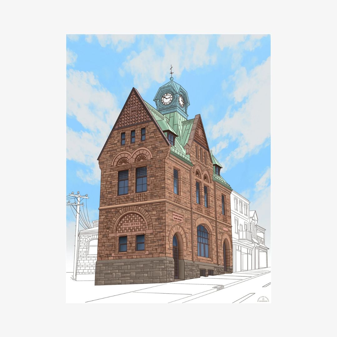 Almonte Post Office Art Print