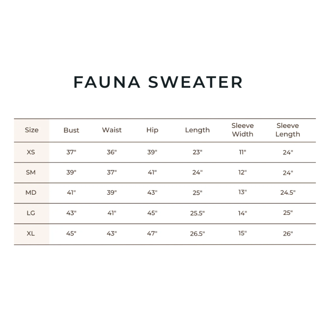 Fauna Sweater | Heather Grey