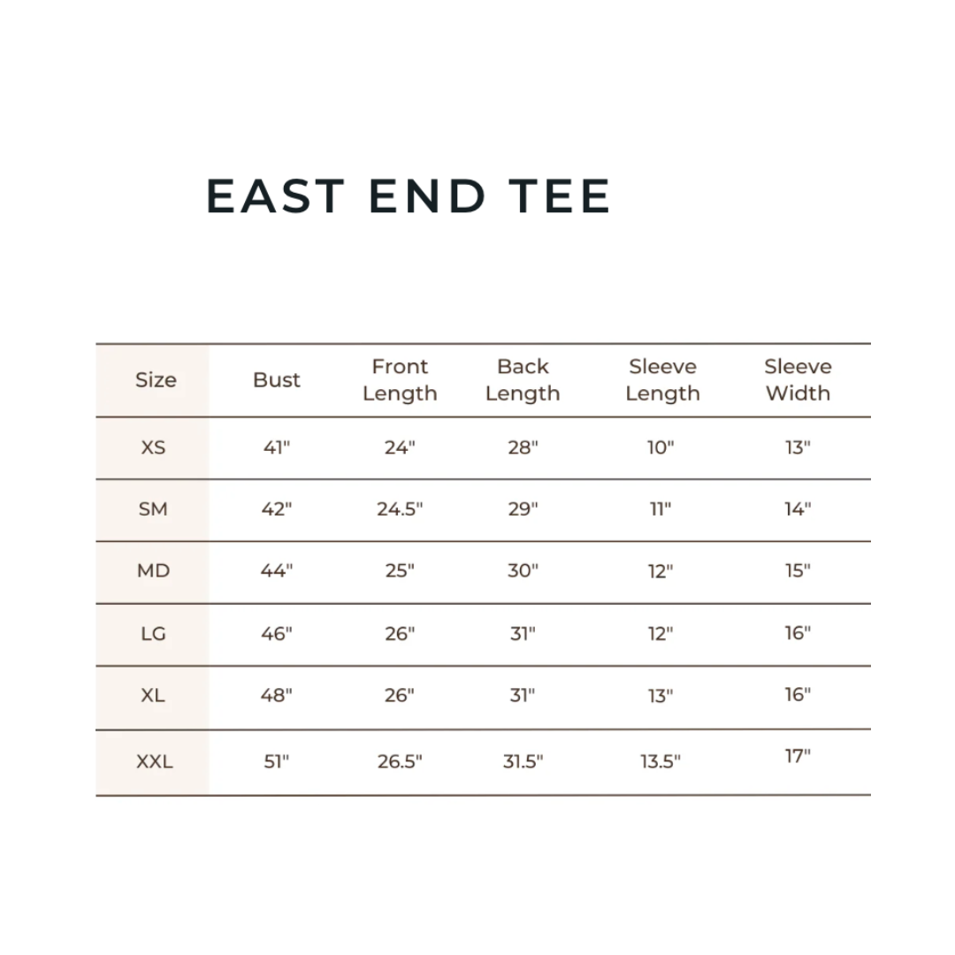 East End Tee | Clay