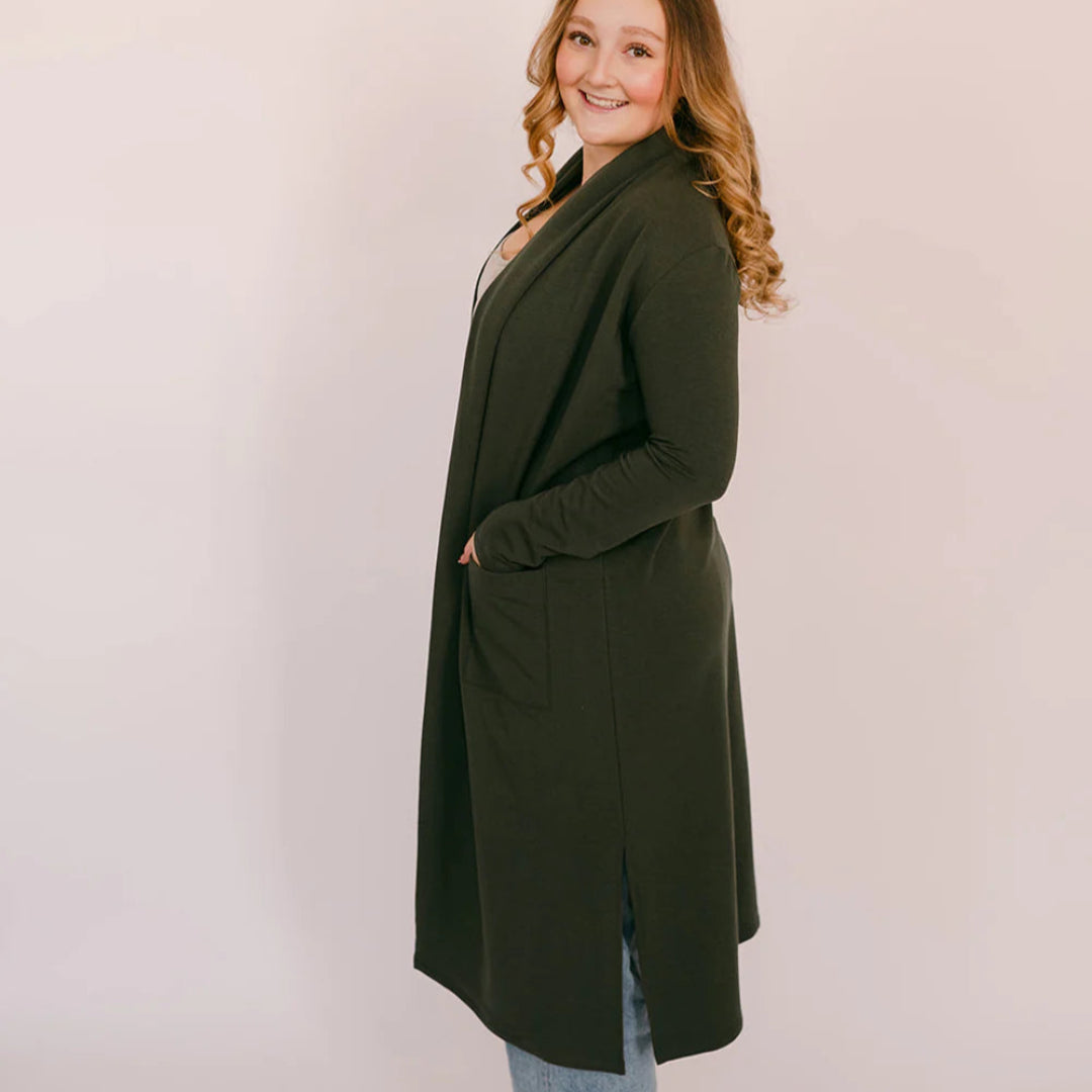 Aspen Cardigan | Pine